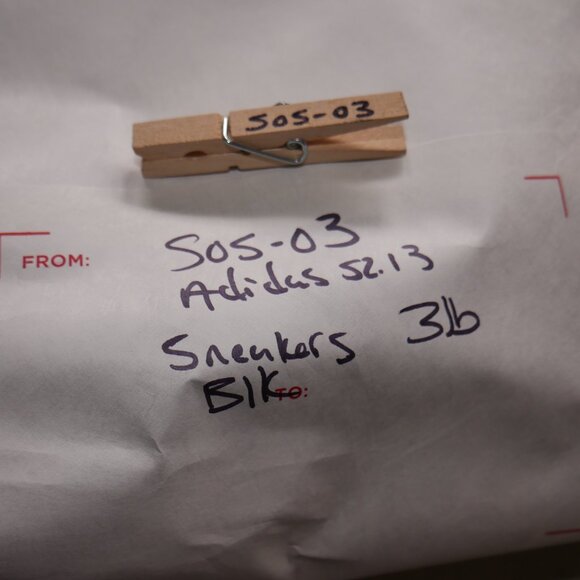 ADIDAS Grand Court 2.0 Cloudfoam Sneakers Black/Black Shoes GW9198 Size 13 EUC - Picture 15 of 16